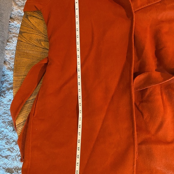 Antonio Melani women’s wool coat in burnt orange/rust - Picture 11 of 12